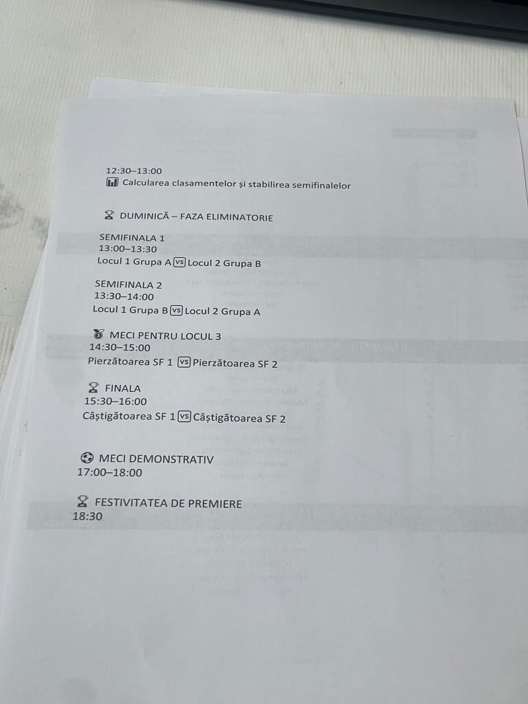 Charge Arena Sunday knockout schedule